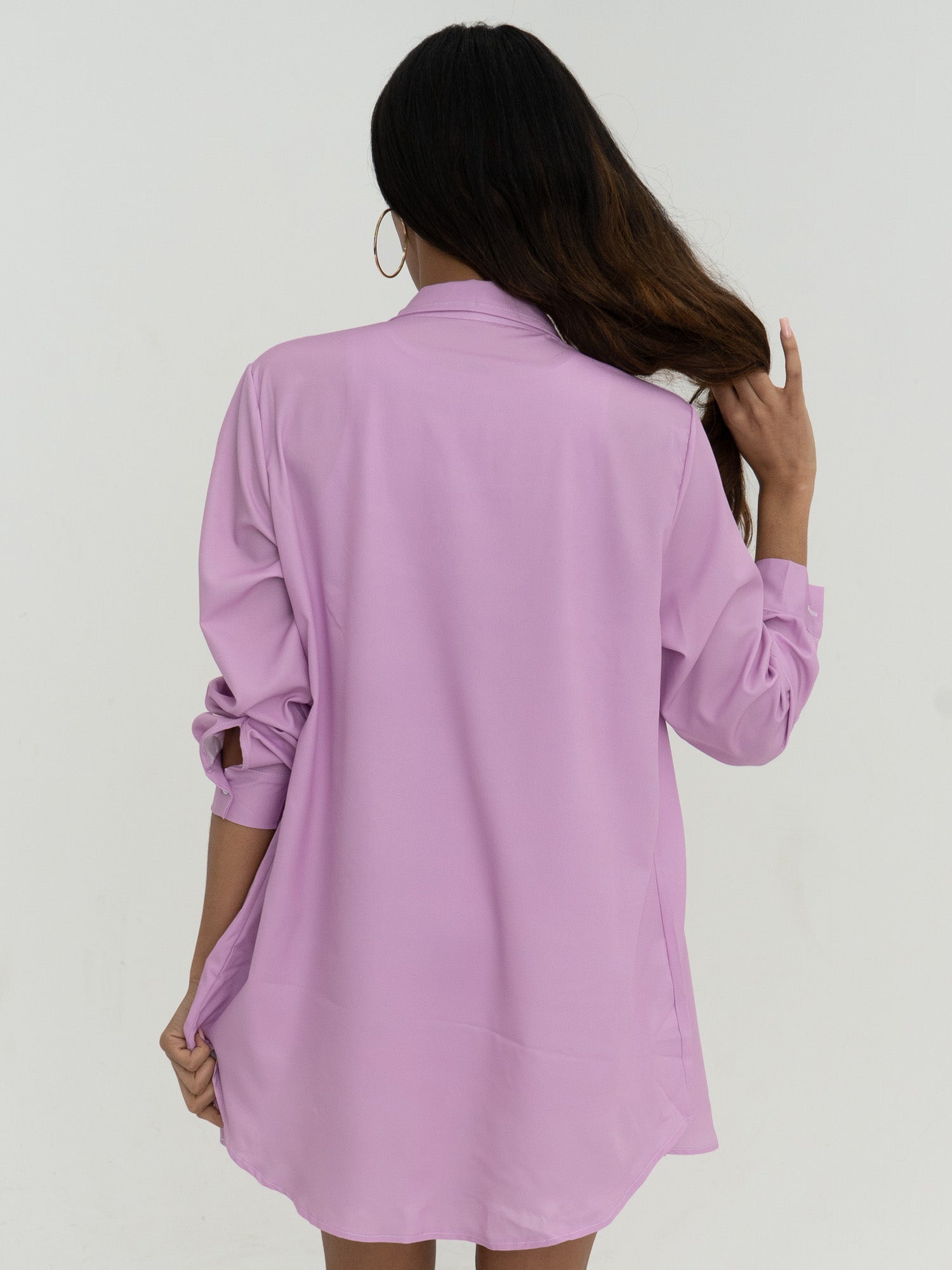 Lazy Sunday Oversized Button Up Shirt